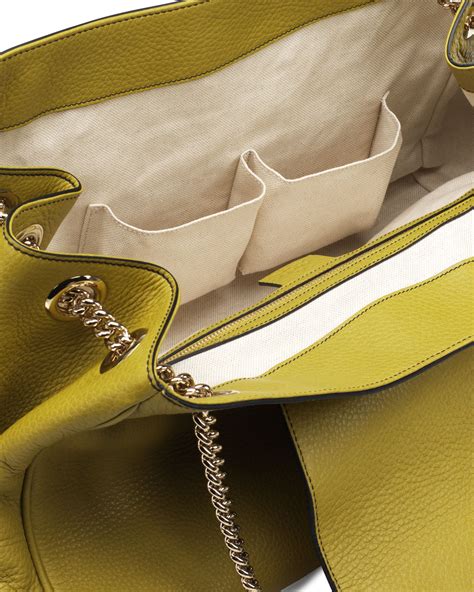 lime green gucci purse|chartreuse green gucci handbags leather.